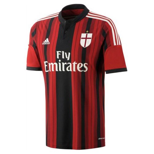 Thailande Maillot AC Milan Domicile Retro 2014 2015